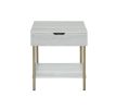 Whitman - Square End Table - White