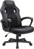 Office Gaming Chair High Back Leather Computer Chairs Ergonomic Height Adjustable Racing Game Desk Chair Executive Confe