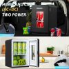 Mini Fridge for Bedroom, 15 Litre/21 Cans Portable Mini Refrigerator with AC/DC Power for Office, Dorm and Car