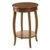 Walnut End Table with 1-Drawer