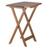 Dylan 5-Pc Snack Table Set; Teak